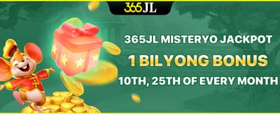 Misteryo Monthly Jackpot promotion banner